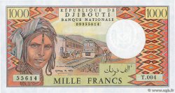 1000 Francs DJIBOUTI  1991 P.37e NEUF