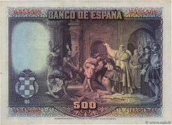 500 Pesetas SPAIN  1928 P.077a XF