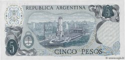 5 Pesos ARGENTINA  1974 P.294 UNC