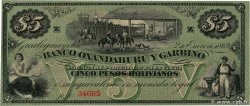 5 Pesos Bolivianos Non émis ARGENTINE  1869 PS.1783r NEUF