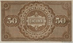 50 Pesos Non émis URUGUAY  1887 PS.165r FDC