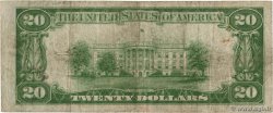 20 Dollars VEREINIGTE STAATEN VON AMERIKA New York 1934 P.431Da S