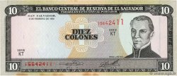 10 Colones EL SALVADOR  1996 P.144a SC