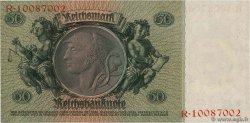 50 Reichsmark GERMANIA  1933 P.182a FDC