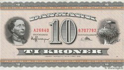 10 Kroner DINAMARCA  1968 P.044z SC+