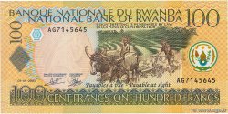 100 Francs RWANDA  2003 P.29b UNC