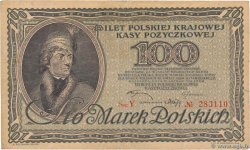 100 Marek POLAND  1919 P.017a F