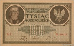 1000 Marek POLOGNE  1919 P.022a