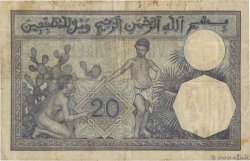 20 Francs TUNISIA  1920 P.06a MB