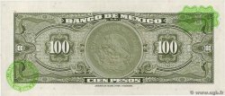 100 Pesos MEXICO  1972 P.061h SC