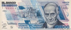 20000 Pesos MEXICO  1989 P.092b q.FDC