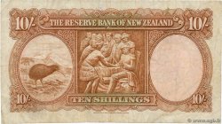 10 Shillings NOUVELLE-ZÉLANDE  1960 P.158c TB