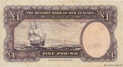 1 Pound NOUVELLE-ZÉLANDE  1960 P.159d TB