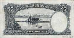 5 Pounds NEW ZEALAND  1967 P.160d VF