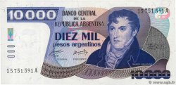 10000 Pesos Argentinos ARGENTINIEN  1985 P.319a fST+