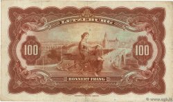 100 Francs LUSSEMBURGO  1944 P.47a q.BB