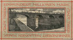100 Million Mark DEUTSCHLAND Trier - Trèves 1923  SS
