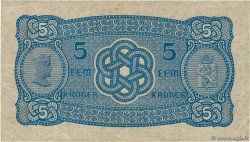 5 Kroner NORVÈGE  1943 P.07c SS