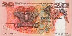 20 Kina PAPUA NUOVA GUINEA  2002 P.10e q.FDC