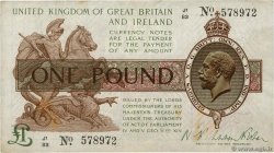 1 Pound ENGLAND  1922 P.359a VF