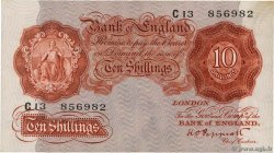10 Shillings INGLATERRA  1934 P.362c MBC+