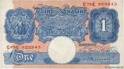 1 Pound INGLATERRA  1940 P.367a EBC