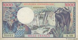1000 Francs REPúBLICA CENTROAFRICANA  1980 P.10 BC+
