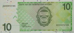 10 Gulden NETHERLANDS ANTILLES  2014 P.28g ST