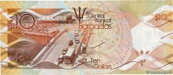 10 Dollars BARBADOS  2013 P.75a UNC-