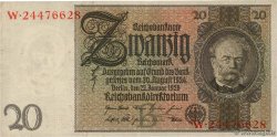 20 Reichsmark ALEMANIA  1929 P.181a EBC