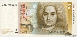 50 Deutsche Mark GERMAN FEDERAL REPUBLIC  1989 P.40a SC+