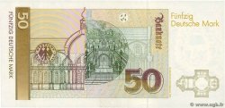 50 Deutsche Mark GERMAN FEDERAL REPUBLIC  1989 P.40a SC+