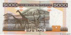 5000 Shillings TANSANIA  1997 P.32 ST