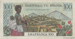 100 Francs RWANDA  1978 P.12a UNC-