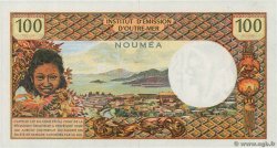 100 Francs NEW CALEDONIA  1972 P.63b AU