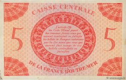 5 Francs AFRIQUE ÉQUATORIALE FRANÇAISE  1944 P.15c VZ