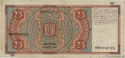 25 Gulden NETHERLANDS  1941 P.050 F