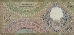10 Gulden PAESI BASSI  1944 P.059 MB