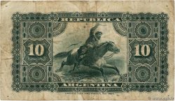 10 Centavos ARGENTINE  1884 P.006 TB