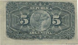 5 Centavos ARGENTINA  1891 P.209 SC