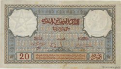 20 Francs MARUECOS  1941 P.18b BC
