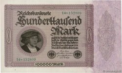 100000 Mark GERMANY  1923 P.083 UNC-