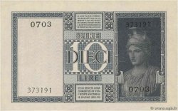 10 Lire ITALIA  1944 P.025c AU