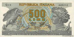 500 Lire ITALIE  1967 P.093a SUP