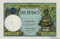10 Francs MADAGASCAR  1957 P.036 NEUF