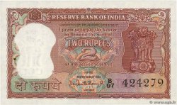 2 Rupees INDE  1962 P.051a SPL