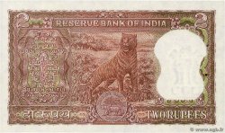 2 Rupees INDIA  1962 P.051a AU