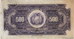 500 Bolivianos BOLIVIA  1928 P.126b MB