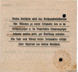10 Millionen Mark ALLEMAGNE Munich 1923  SUP