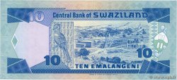 10 Emalangeni SWAZILAND  1986 P.15a NEUF